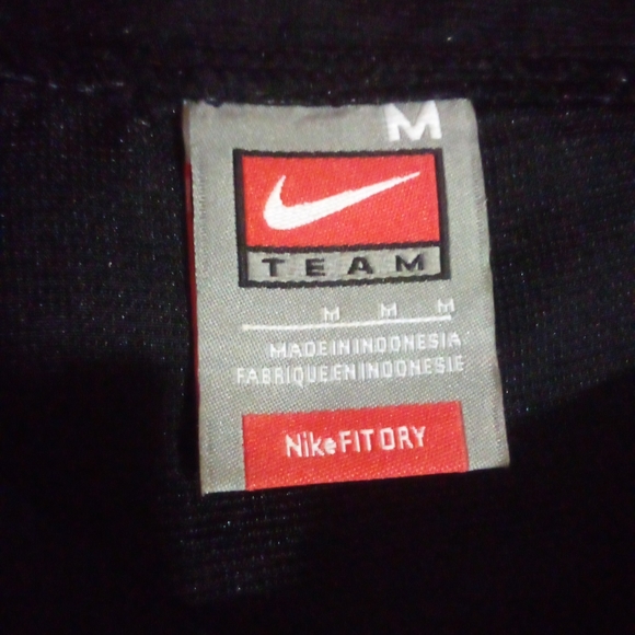 Nike Georgia Bulldogs UGA Team Pullover Fit Dry Performance Shirt Men's M Black - Picture 10 of 10